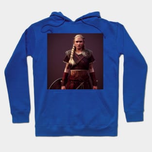 Viking Shield Maiden Hoodie